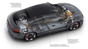 Akkumulátorba épített poroltóval készül az Audi