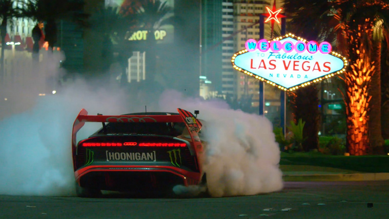 Villany-Audi és Las Vegas: itt az új Gymkhana