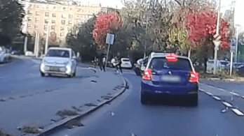 Gyalogos és autós verekedett össze a fővárosban fényes nappal