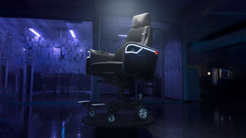 20-szal hasító irodai székkel sokkol a VW