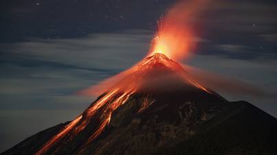 Te tudod, melyik vulkán aktív még ma is?