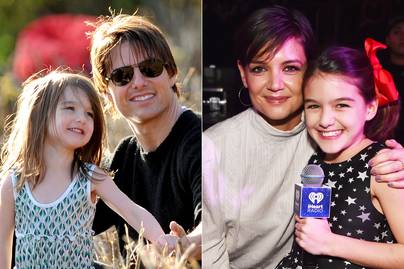 Tom Cruise és Katie Holmes cuki kislányából szép tinédzser lett: a 16 éves Suri tiszta anyja