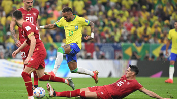 A vb-favorit Brazília örömfocival mutatkozott be Katarban