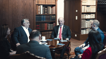 A Heritage Alapítvány vezetésével tárgyalt Orbán Viktor