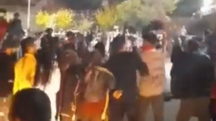 Fejbe lőttek egy iráni szurkolót