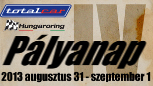 Totalcar-Hungaroring Pályanap IV: augusztus 31 - szeptember 1