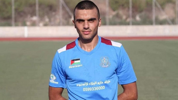 Izraeli katonák megöltek egy palesztin labdarúgót