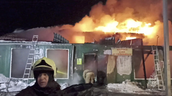 Tűz ütött ki egy illegális idősotthonban Oroszországban, legalább húszan meghaltak