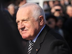 Václav Klaus is coming to town?