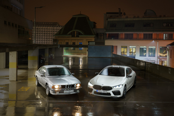 A BMW 635 CSi és az M8 Competition Gran Coupe