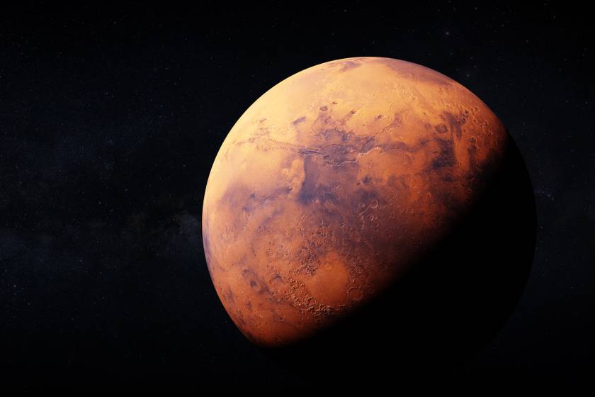 Hihetetlen képeket osztott meg a NASA: így néz ki a Mars behavazva