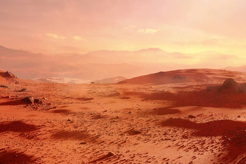 Nagyon meglepő dolgot találtak a Mars egyik kráterében: így került oda