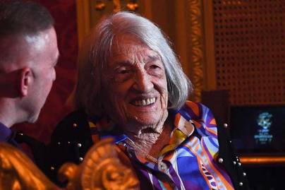 102 éves lett Keleti Ágnes: friss fotón a világ legidősebb olimpikonja