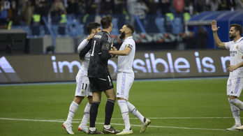 A Real Madrid büntetőkkel jutott be a Szuperkupa döntőjébe