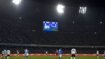 15 milliót ért egy szerencsés fogadónak a Napoli–Juventus-meccs
