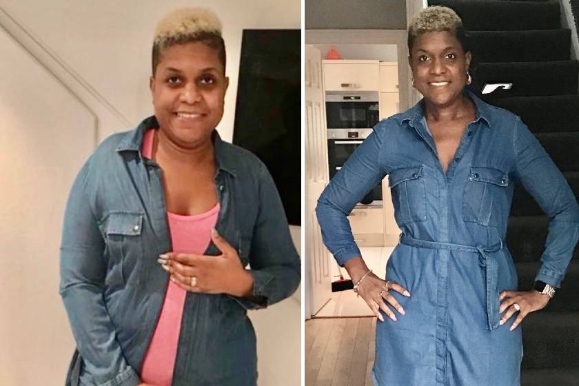 50 kilót fogyott a 49 éves nő: előtte-utána képeken mutatta meg a változást