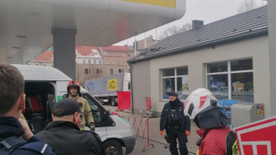 Felrobbant egy Mol benzinkút üzemanyagtartálya Lengyelországban