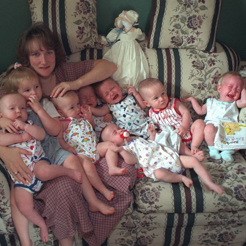 Ők voltak a világ első hetes ikrei: így alakult a McCaughey testvérek élete