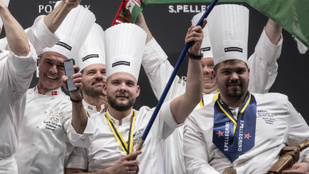 Bronzérmes lett a magyar csapat a Bocuse d'Or világdöntőjén