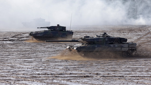 Bekapcsolódhatnak a háborúba a Leopard tankok, Moszkva üzent Németországnak