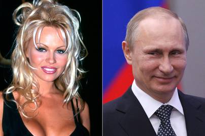 Vlagyimir Putyin Pamela Anderson miatt lett izgatott: a Baywatch sztárja ezért látogatott el a Kremlbe