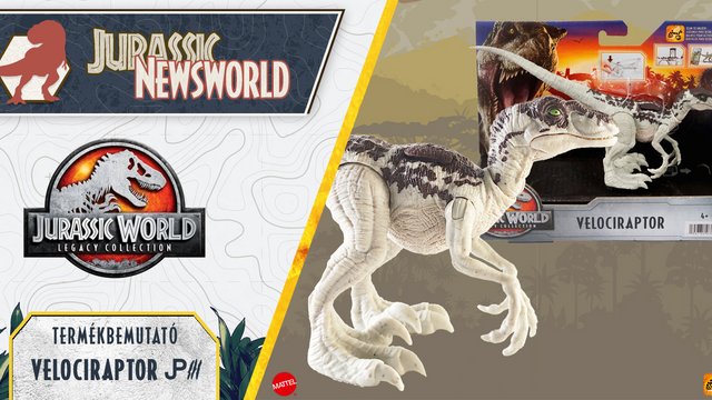 Jurassic Newsworld: Legacy Collection Velociraptor (JP///)