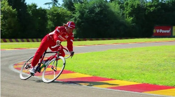 Alonso hős, Contadort viheti biciklicsapatába