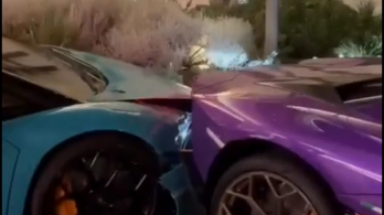 Egy mozdulattal két ritka Lamborghinit is összetört egy szállodai parkolófiú