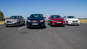 Dacia Logan, Fiat Linea, Peugeot 301, Renault Fluence