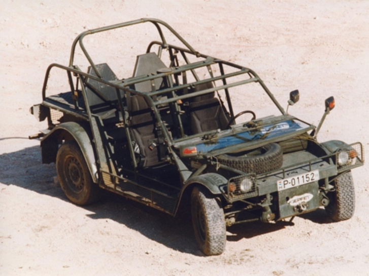 A Szöcske prototípusa 1993-ból 