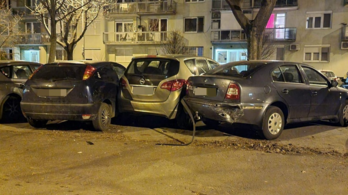 Részeg sofőr ment neki minden autónak egy budapesti parkolóban