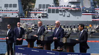 Joe Biden bejelentette: közös atomtengeralattjáró-flottát hoznak létre Kína ellen