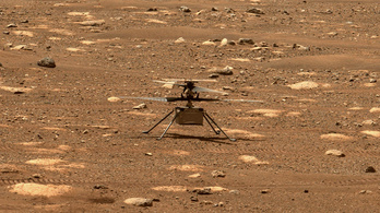 Nem mindennapi látványt nyújt a Marson repkedő első helikopter