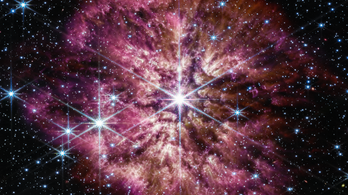 Robbanás határán lévő csillagot észlelt a James Webb teleszkóp