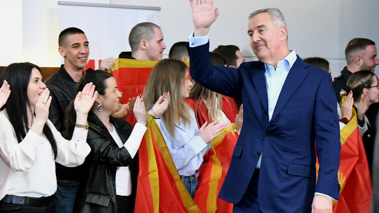 Montenegró nem fordít hátat a Nyugatnak az elnökválasztás első fordulójából ítélve