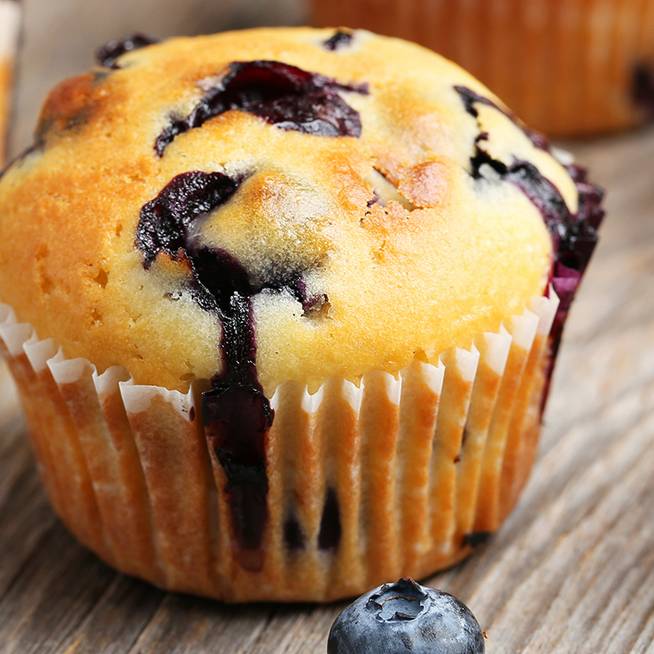 Elronthatatlan áfonyás muffin: a tésztája harmadnap is puha