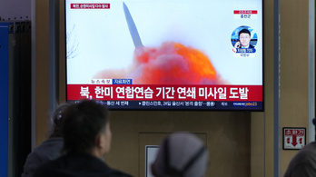 Észak-Korea robotrepülőket lőtt ki a Keleti-tenger irányában