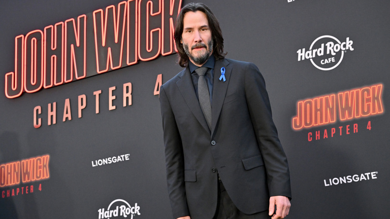 Keanu Reeves alig szólal meg az új John Wick-filmben, és ennek meglepő oka van