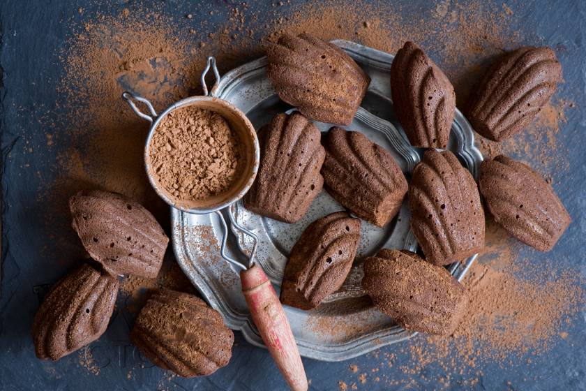 Puha kakaós madeleine: a finomság pillanatok alatt elkészül