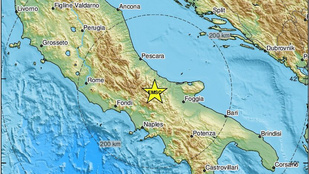 Erős földrengés rázta meg Dél-Olaszországot