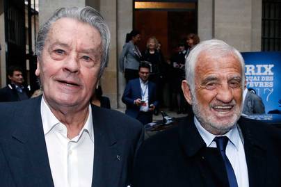 Jean-Paul Belmondo és Alain Delon fiai közös fotón: épp olyan sármosak, mint a híres apák