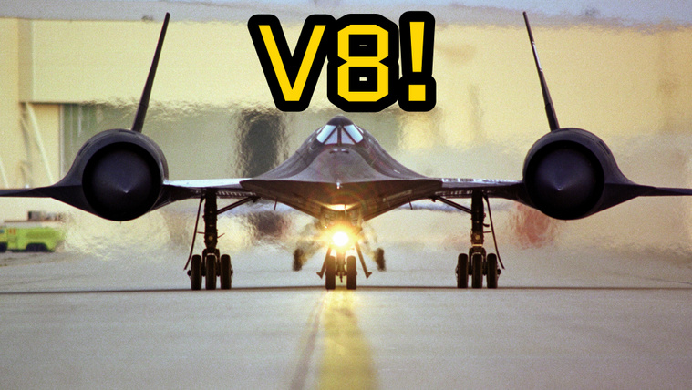 Megvolt, hogy az SR-71 Blackbirdhöz is kellett V8?