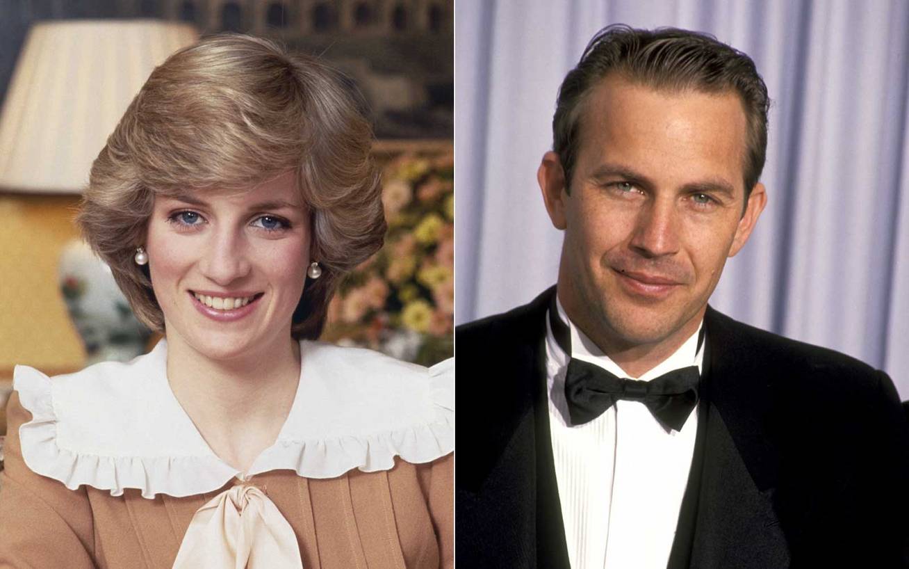 Diana hercegnő és Kevin Costner