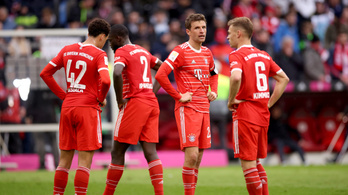 Otthon botlott a Bayern, őrült meccset nem tudott megnyerni a Dortmund