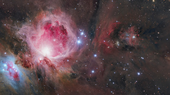A porfelhős Orion és a misztikus lyuk az égen