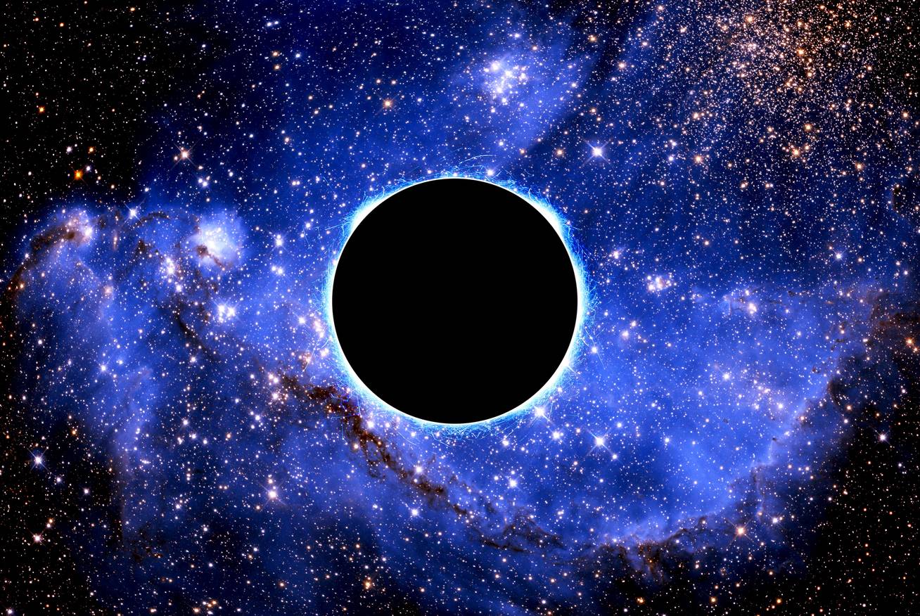 A fekete lyuk, ami a Föld felé néz