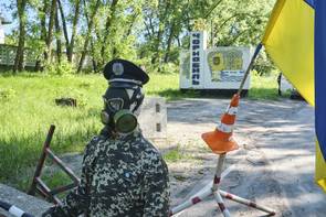 A csernobili atomerőmű csatornájában pecáztak az orosz katonák, sugárfertőzést kaptak