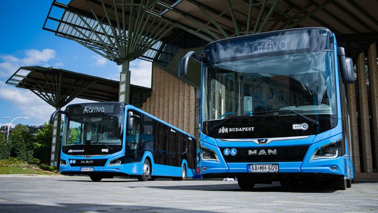 50 új busz érkezett Budapestre