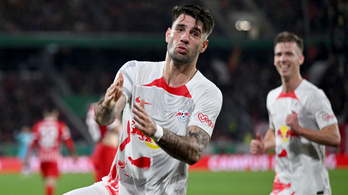 Szoboszlai Dominik parádézott: két góllal járult hozzá a Leipzig kiütéses győzelméhez