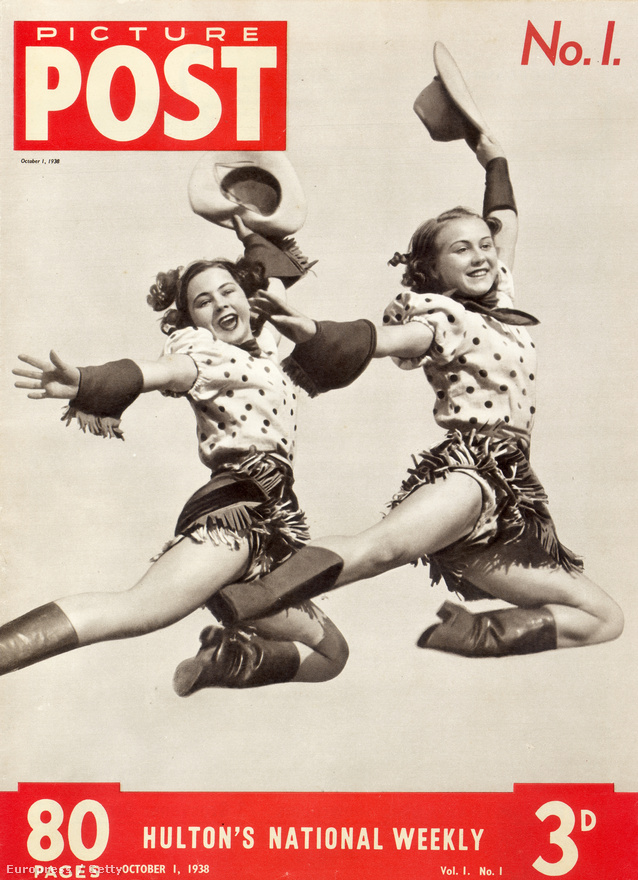 1938. október 1-én jelent meg a Picture Post első lapszáma. A  vidám címlapon két cowgirl showtáncol.